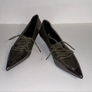Cuccoo, Silver Pointy Heels, EU41/US 9.5